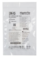 Load image into Gallery viewer, Sub-Q Infusion Set HIgH-Flo 26 Gauge 12 mm 20 Inch Tubing Without Port