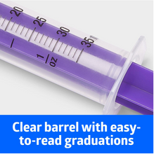 Load image into Gallery viewer, Medline Nonsterile Clear ENFit Syringes 60mL