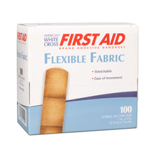 Load image into Gallery viewer, Lightweight Flexible Fabric Adhesive Bandages 1" x 3"
