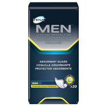 Load image into Gallery viewer, Tena® MEN™ Moderate Guards Incontinence Pad