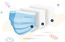 Load image into Gallery viewer, Pediatric DemeMASK Level 3 Earloop Mask