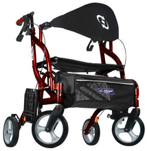 Load image into Gallery viewer, Airgo Fusion F18 Side-Folding Rollator & Transport Chair