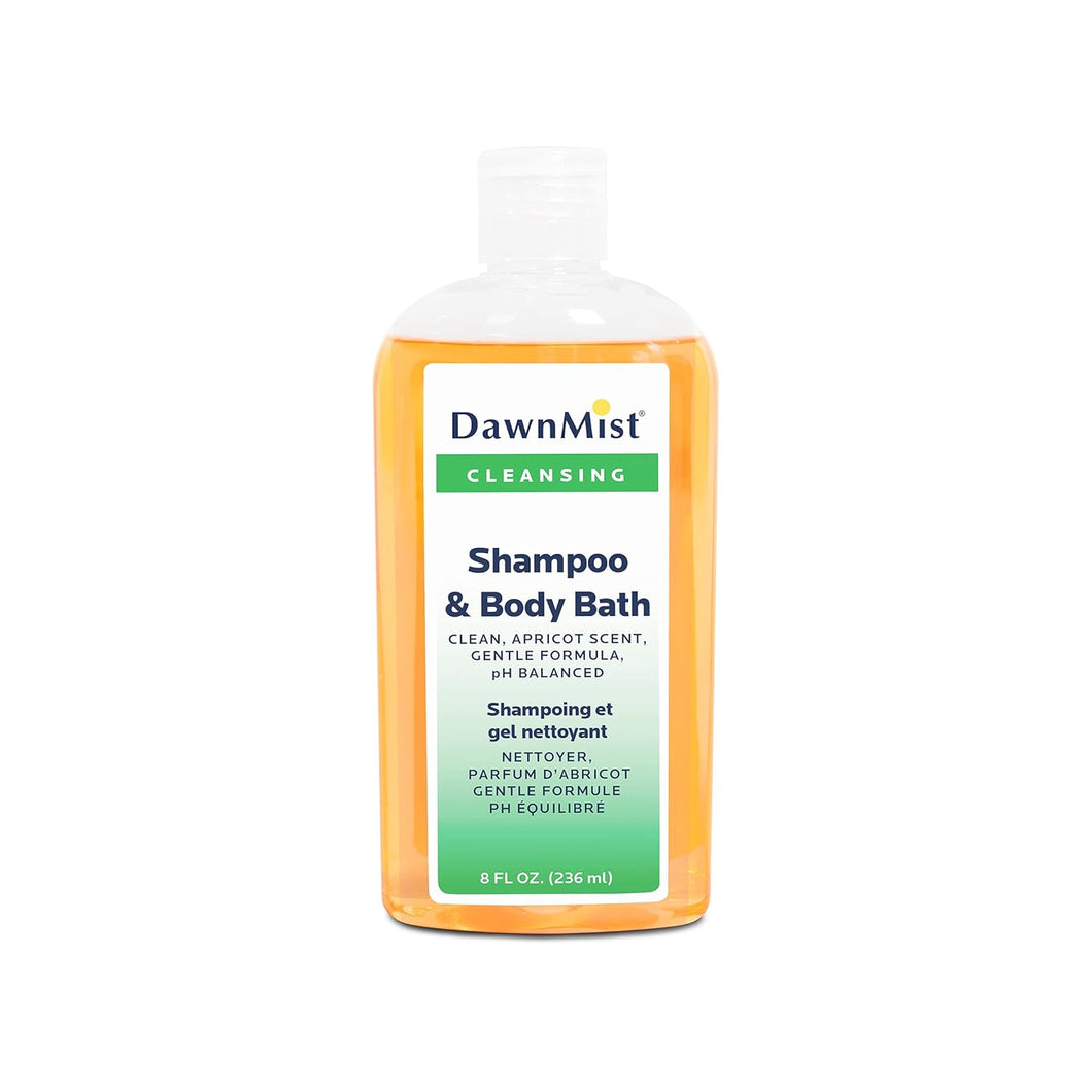 Dukal DAWNMIST Shampoo and Body Bath, 8 oz