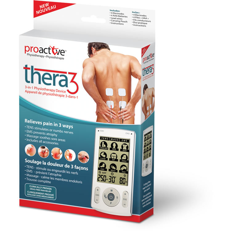 AMG Medical TENS 3-in-1 Physiotherapy Device Thera3™ by ProActive™