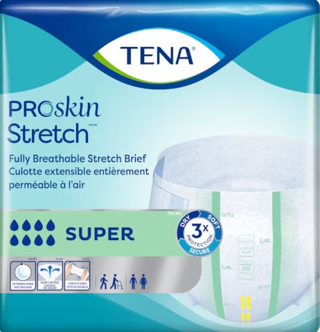 Tena® Stretch Super Incontinence Briefs