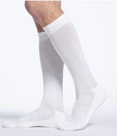 Sigvaris Cushioned Cotton Men's Knee High 20-30 mmHg Medium Long