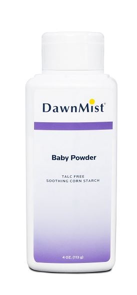 DawnMist® Baby Powder, Shaker Bottle - 4 oz