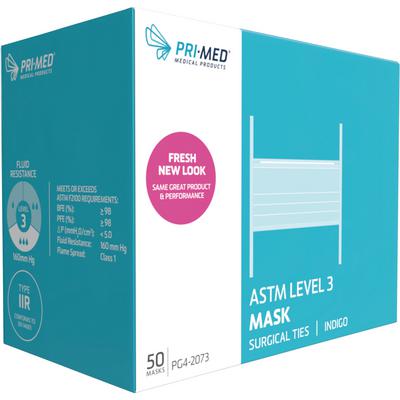 Pri-Med® Surgical Tie-On Face Mask – ASTM Level 3