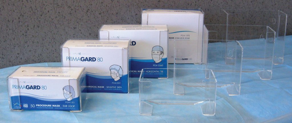 priMED PRIMAGARD® Clear Box Holder – Procedure Masks