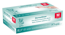Load image into Gallery viewer, Bowers DermaSHEER Vinyl Exam Gloves (200 per box)
