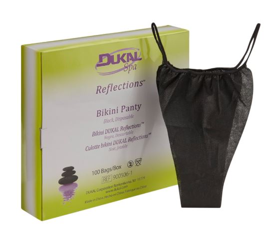 Bikini Panty Reflections™ Black Disposable