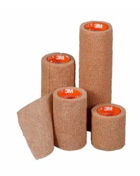 3M™ Coban™ Self-Adherent Wrap with Latex (Tan)