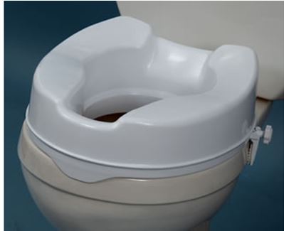 AquaSense Raised Toilet Seat without Lid
