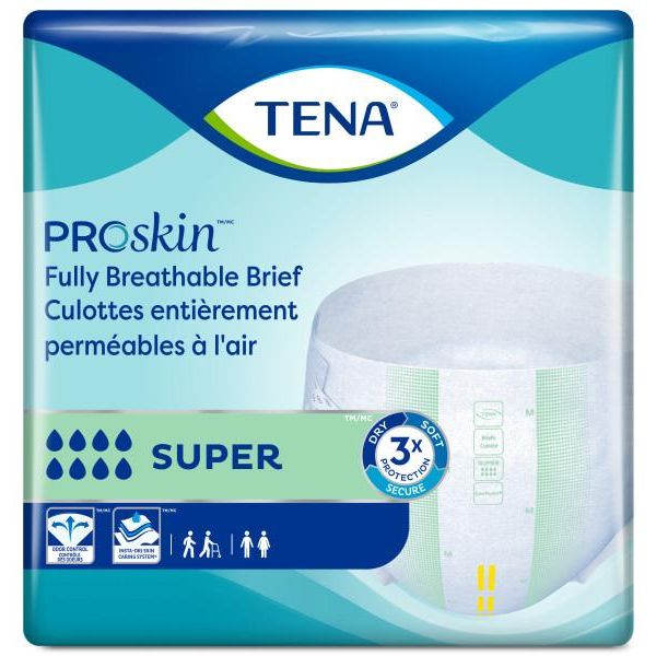 Tena® Super Incontinence Briefs