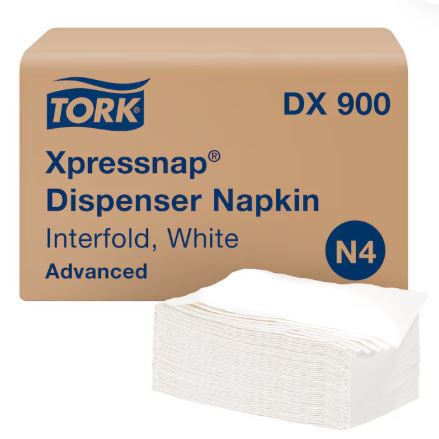 Tork Xpressnap® Dispenser White Napkins N4