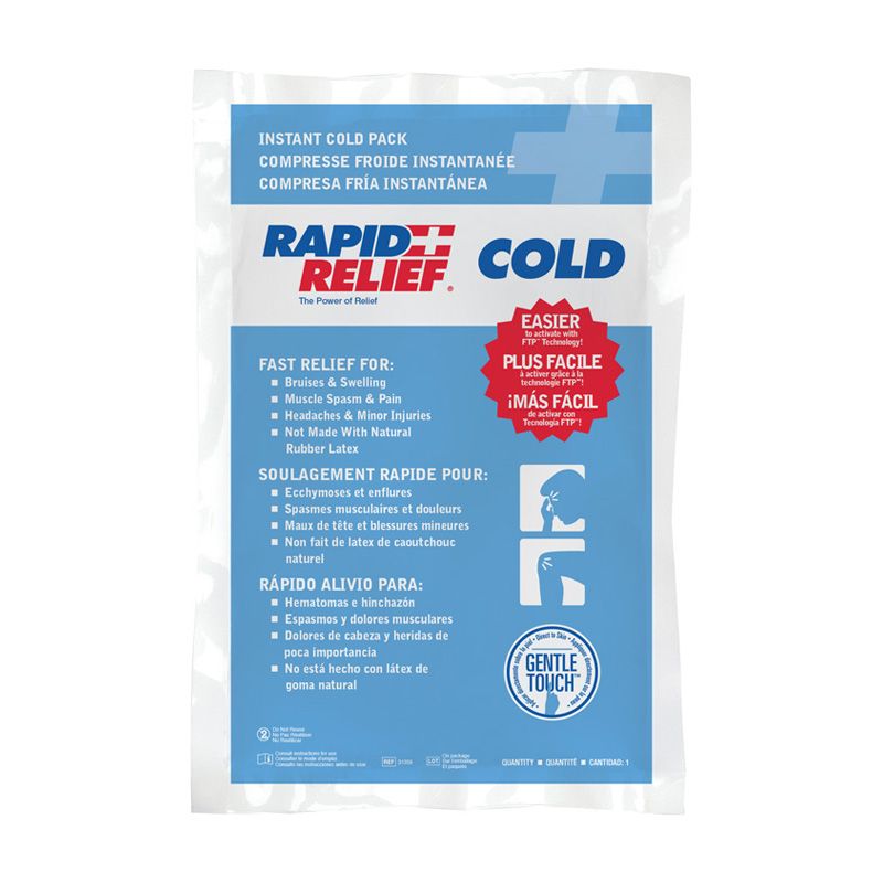 Rapid Relief Instant Cold Pack Gentle Touch