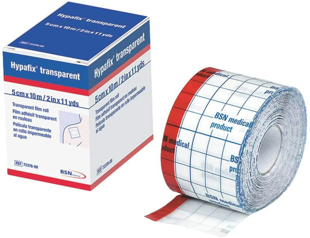 Bsn Medical - HYPAFIX TRANSPARENT 10m x 15cm - Film Adhésif Transparent en  Rouleau - 4042809198973