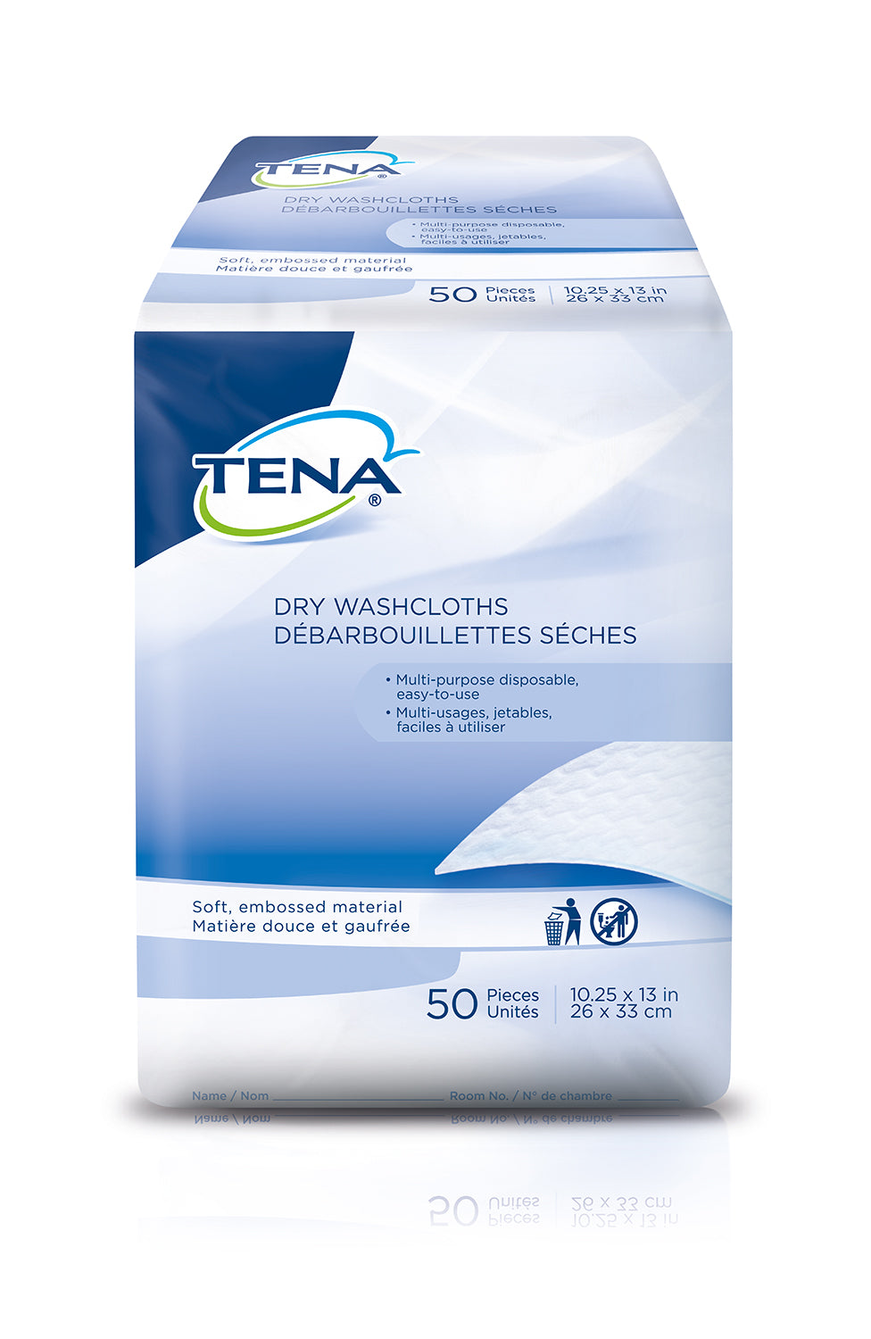 Tena® Dry Washcloths