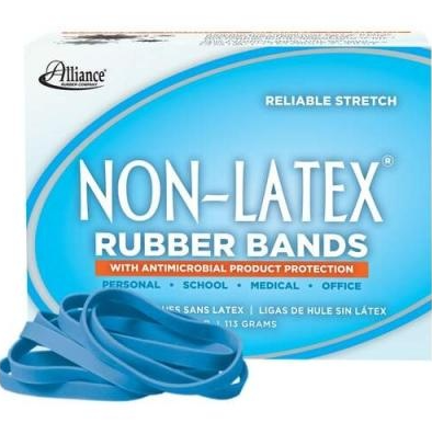 Alliance Rubber Non-latex Rubber Bands With Antimicrobial Protection