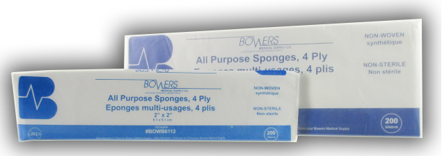 Bowers All Purpose Sponges