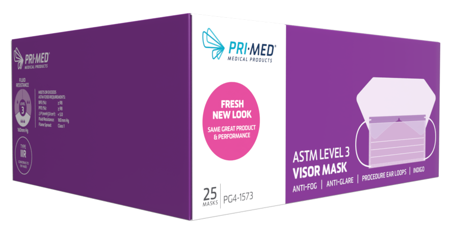 Primed® Visor Mask (ASTM Level 3)