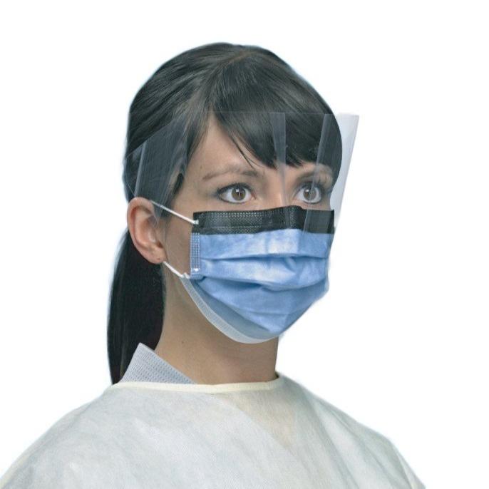 Primed® Visor Mask (ASTM Level 3) – Bowers Medical Supply