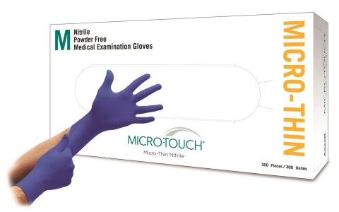 MICRO-TOUCH® Micro-Thin™ Nitrile Examination Gloves
